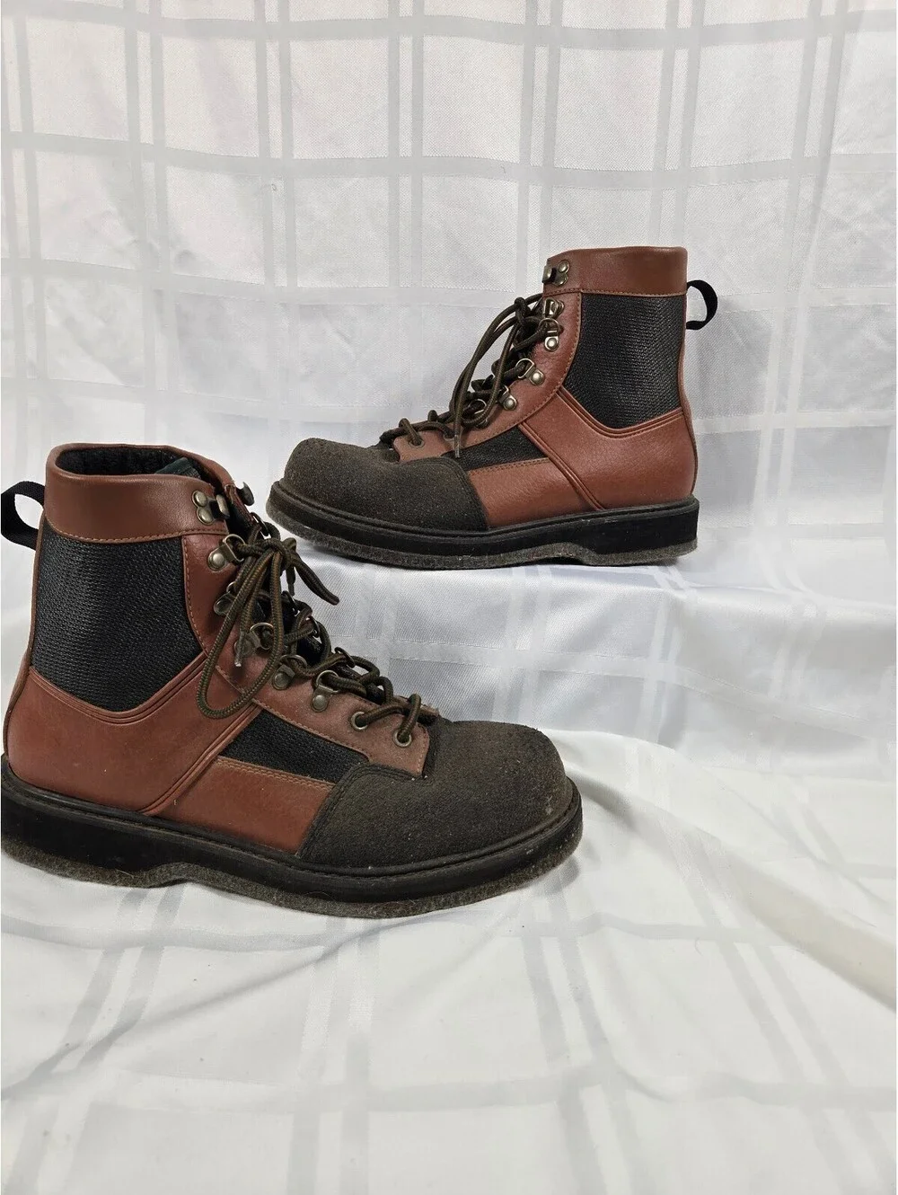 Vintage Hodgman Lakestream Fly Fishing Wading Boots Size 11